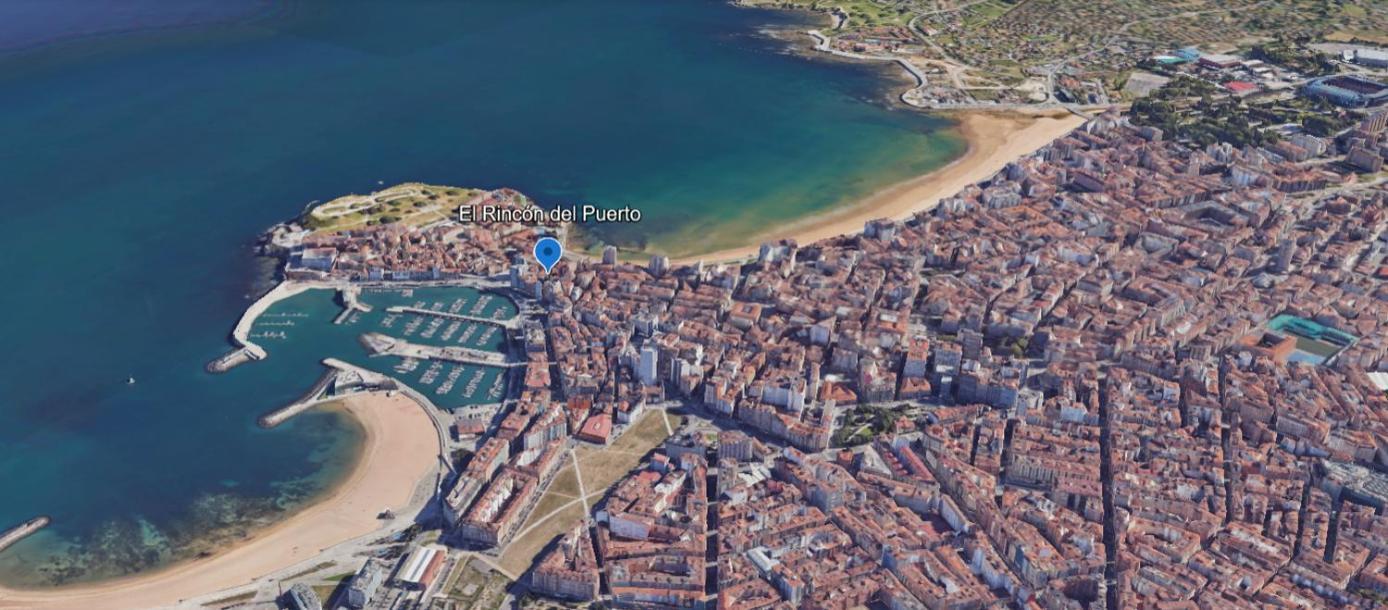 Appartement El Rincon Del Puerto à Gijón Extérieur photo
